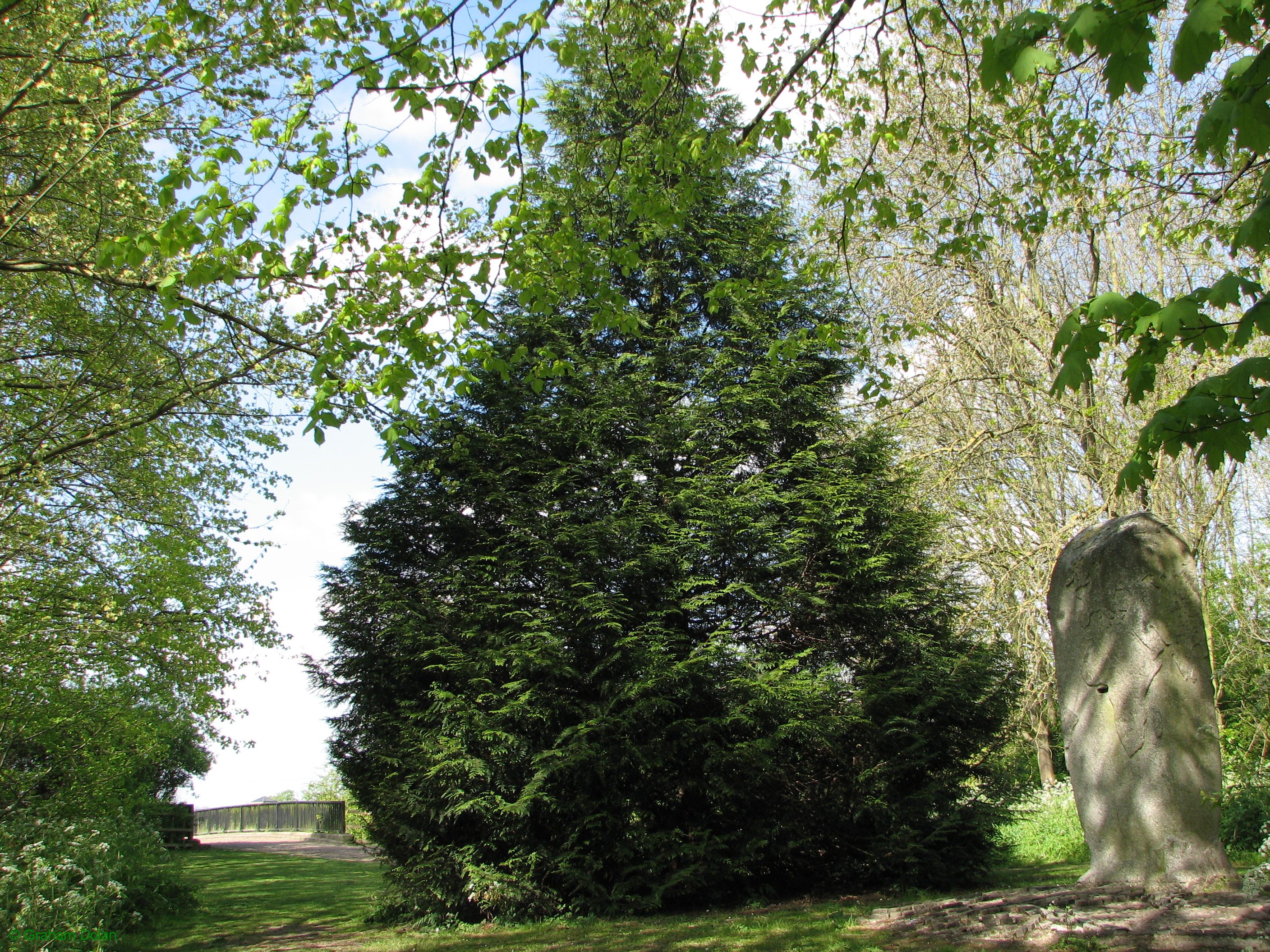 Greenwich Meridian Marker; England; Essex; Waltham Abbey